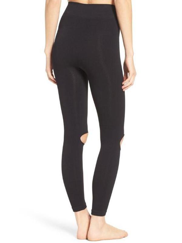 Hollow Fashion Wrap Yoga Leggings