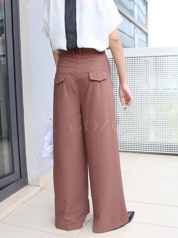Loose Wide-leg Pants