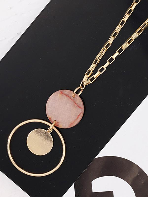 Simple Rings Necklace