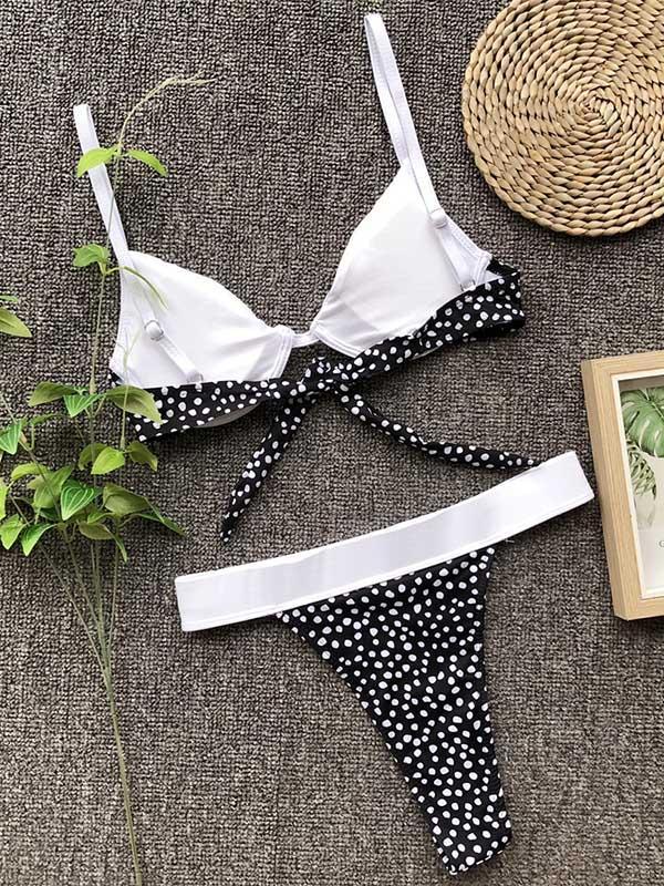 Sexy Polka-Dot Bikinis Swimwear