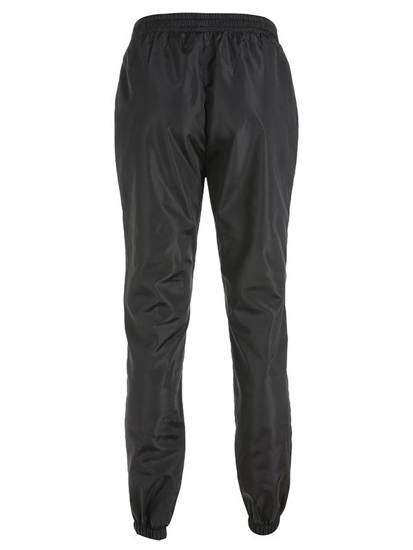 Monogrammed Stitching Casual Sports Athletic Pants