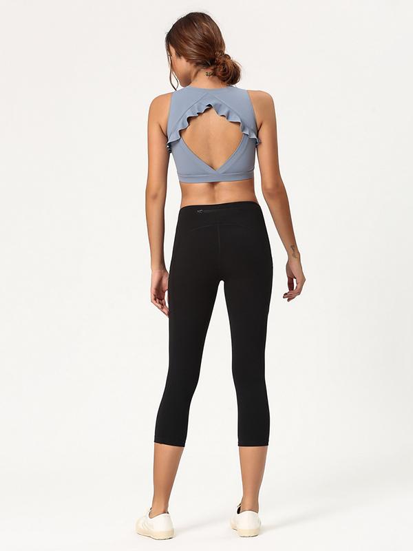 Back Hollow Yoga Tanks