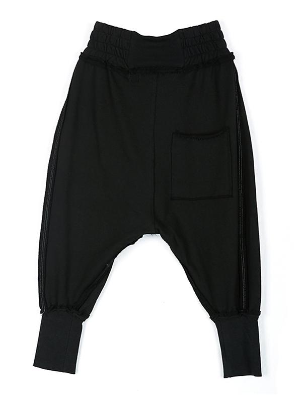 Fashion Loose Solid Harem Pants
