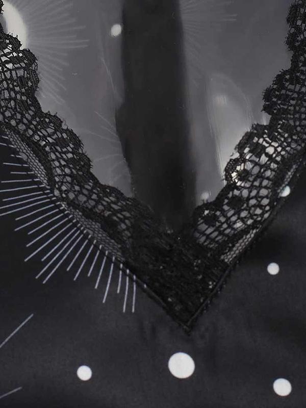 Vintage Printed Sleeveless A-Line Midi Dresses