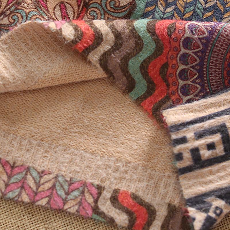 Beautiful Color Pattern Soft Warm Sweater