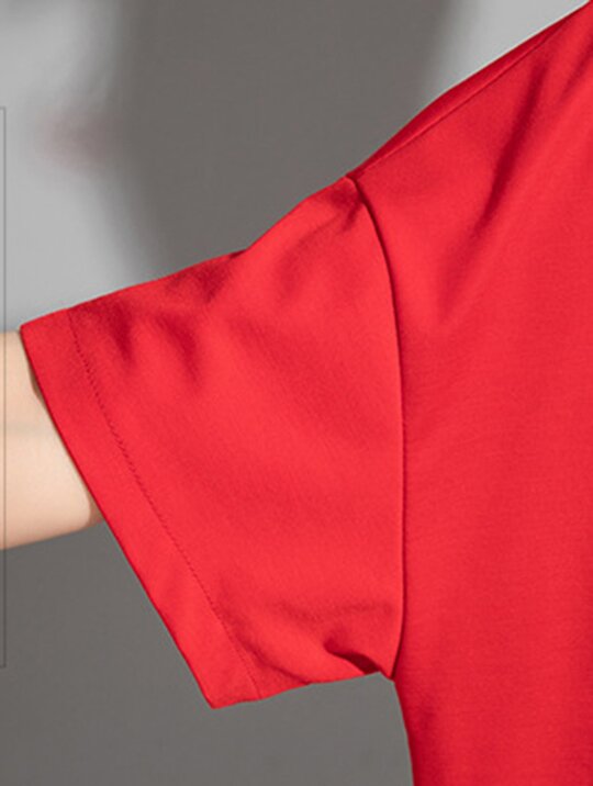 Original Split-Joint Printed T-Shirts Tops