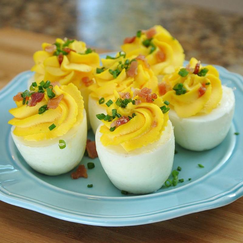 6pcs Silicone Boiled Egg Cup Cooker Kitchen Gadgets