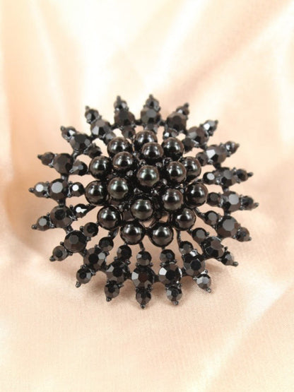 Geometric Rhine Stones Shiny Rings Accessories