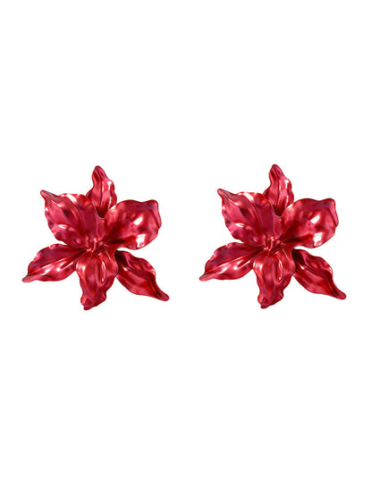 Flower Shape Earrings Accessories