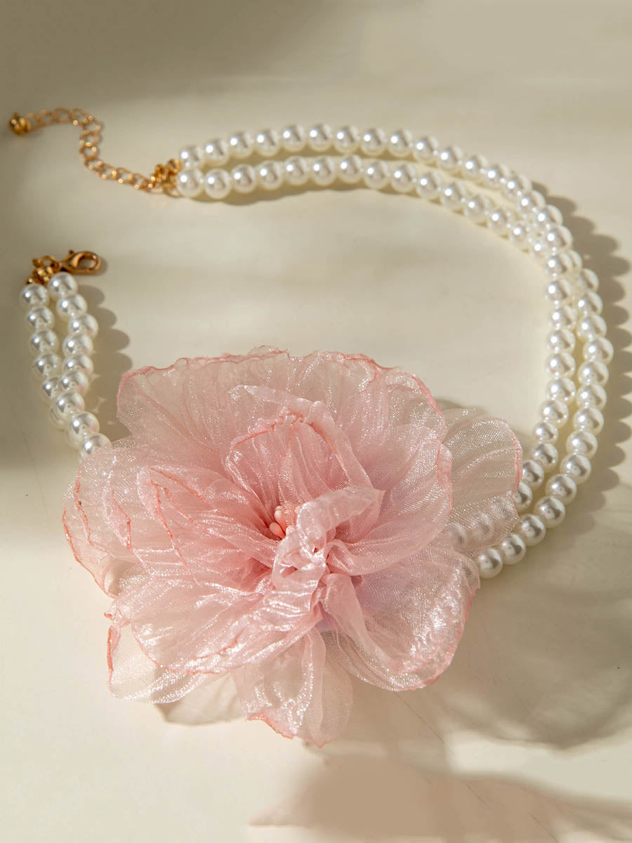 Flower Shape Necklaces Accessories