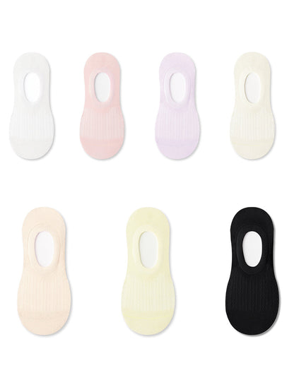 7 Pairs Women Casual Summer Short Socks