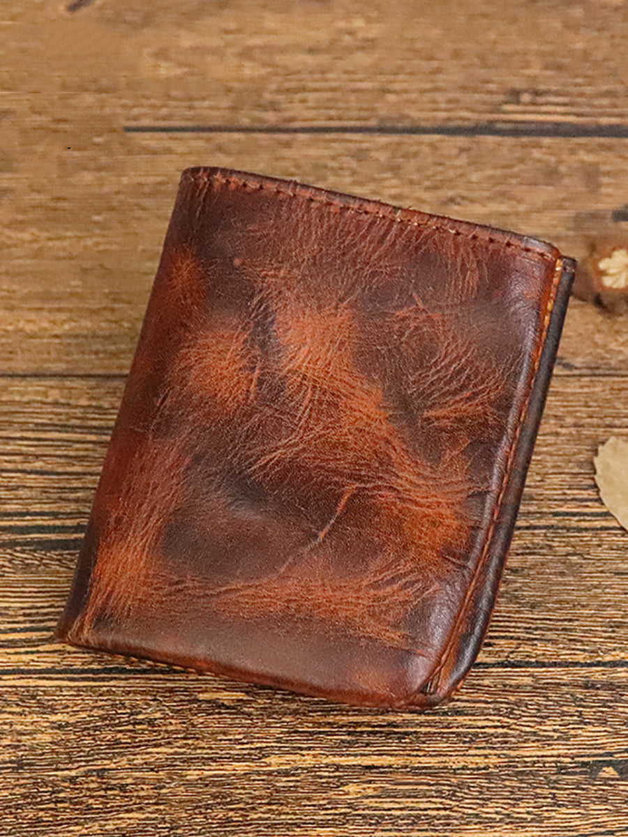 Retro Leather Multifunctional Wallet