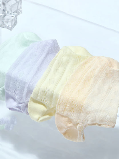 5 Pairs Women Summer Thin Short Socks
