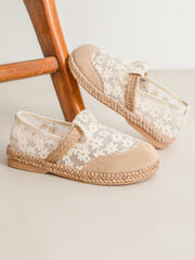 Beige/Low Heel