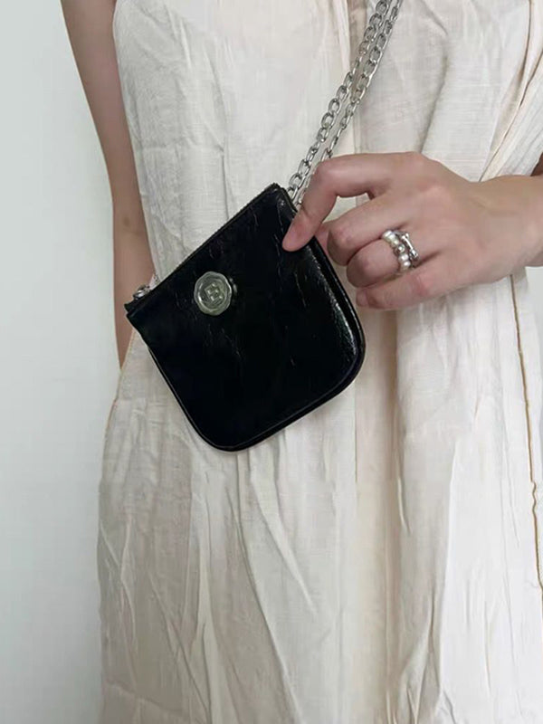 Chains Shiny Split-Joint Bags Accessories Crossbody Bags