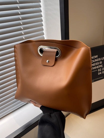 Two-Piece Set Hollow Solid Color Bags Accessories Handbags