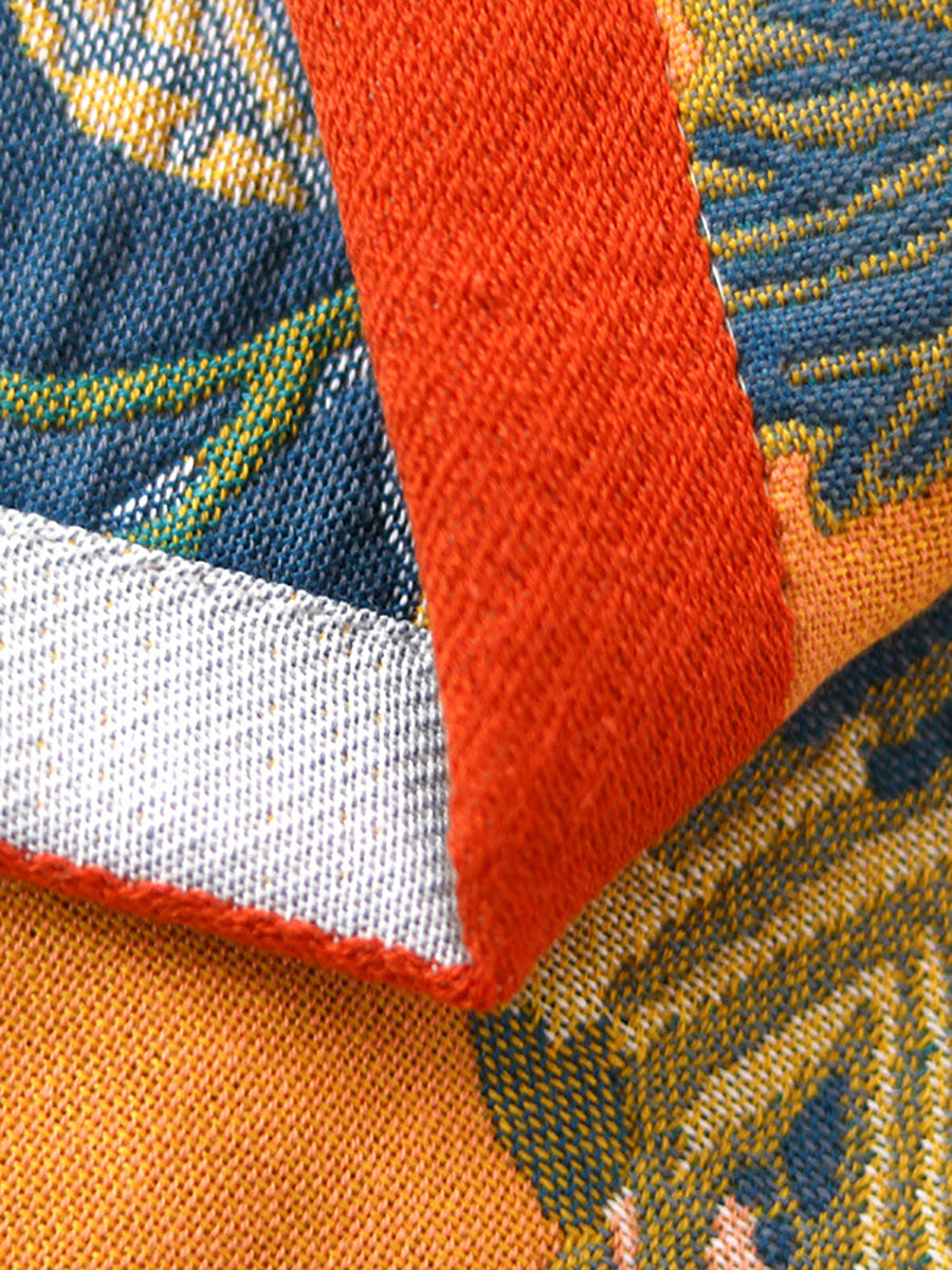 100%Cotton Flower Print Adult Bath Towel