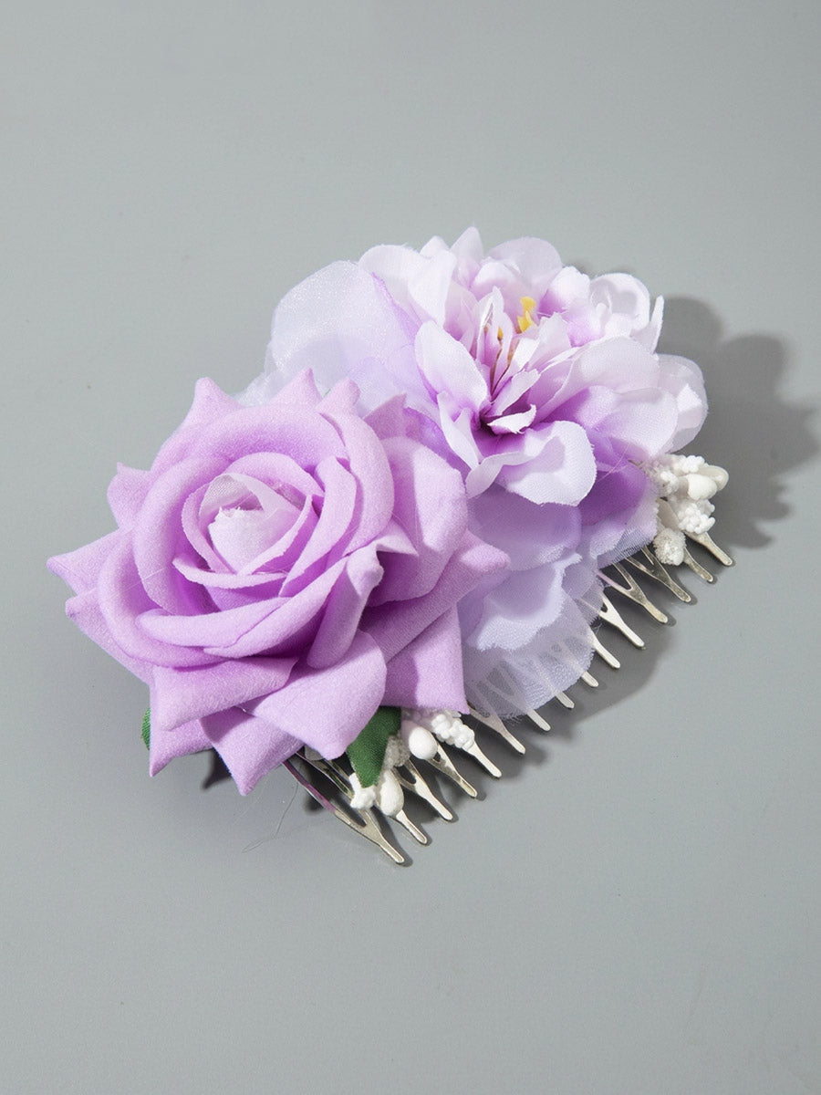 Flower Shape Hair Clips