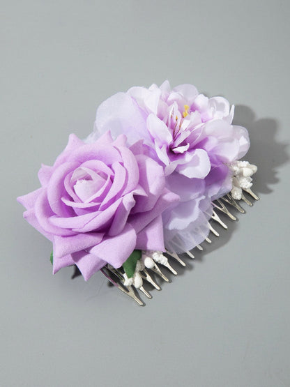 Flower Shape Hair Clips
