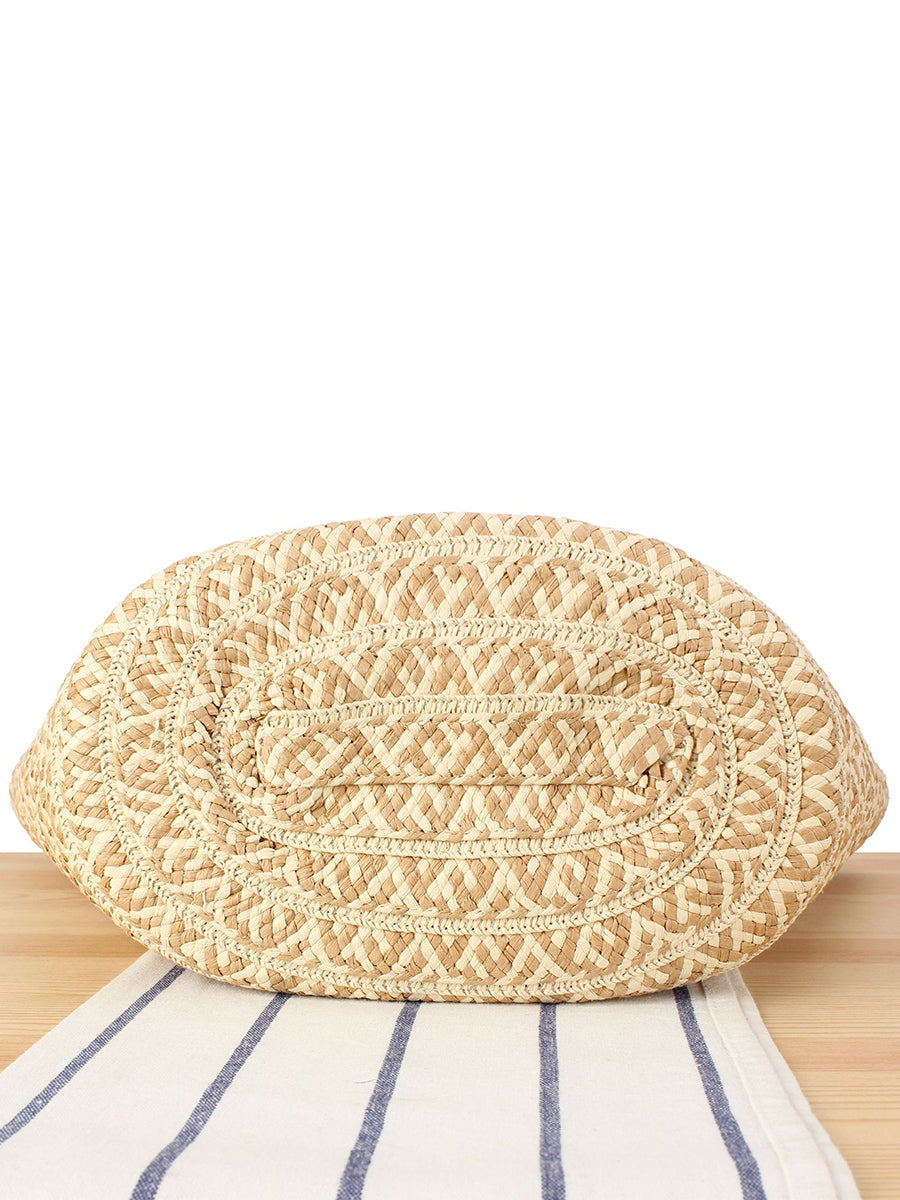 Women Fashion Knitted Large Capacity Shoulder Bag