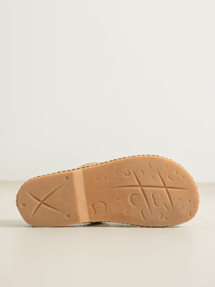 Women Artsy Summer Flower Embroidery Shoes