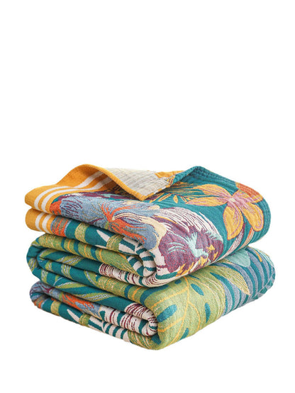 Cotton Queen Bedcover Sofa Blanket