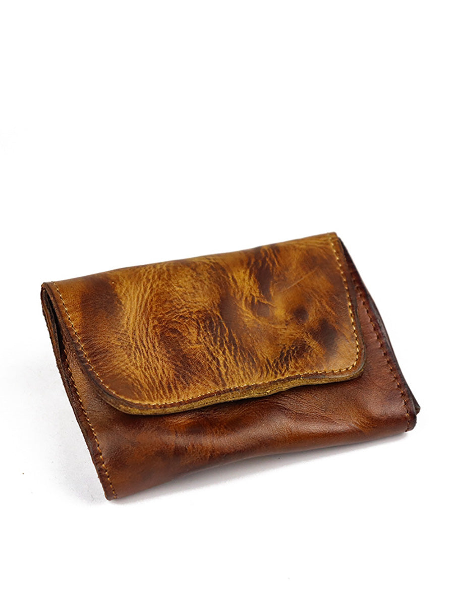 Retro Soft Leather Card Bag Wallet
