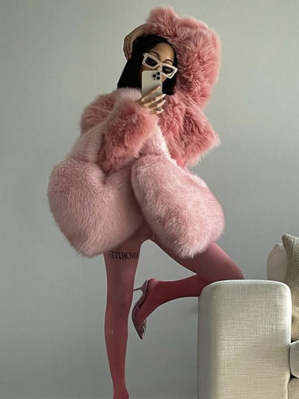 Heart Shape Split-Joint Bags Handbags