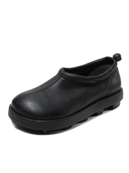 Women Casual Summer Soft Leather Shoes