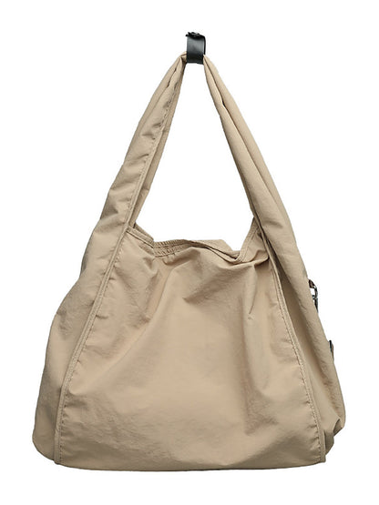 Women Casual Summer Pure Color Shoulder Bag