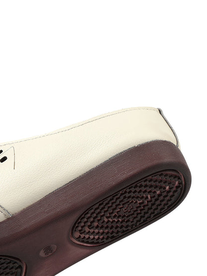 Women Summer Genuine Leather Hollow Out Shoes