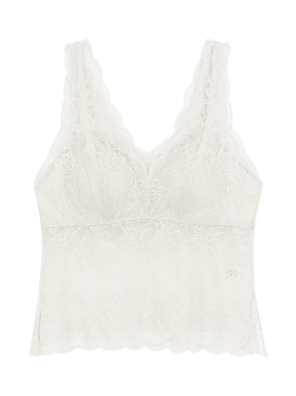 Women Summer Lace With Breast Pads Base