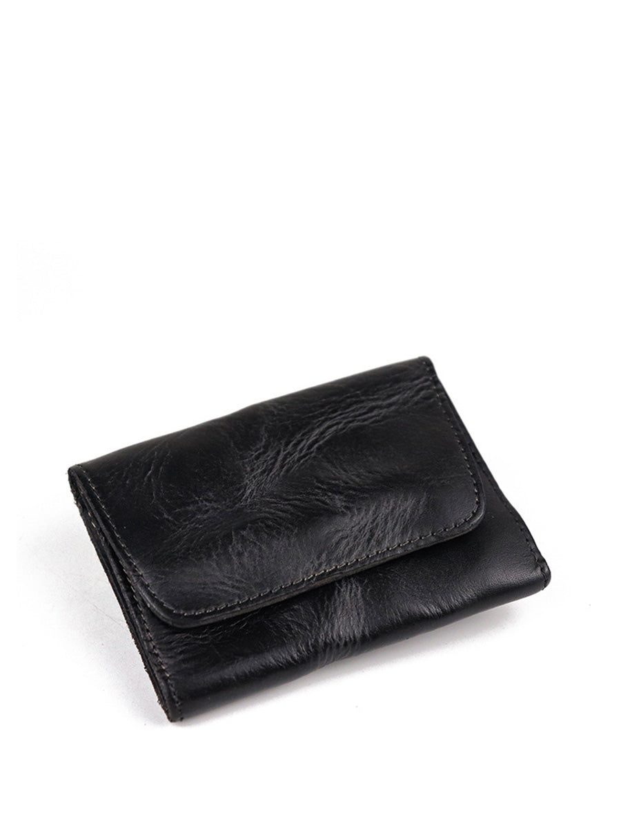 Retro Soft Leather Card Bag Wallet
