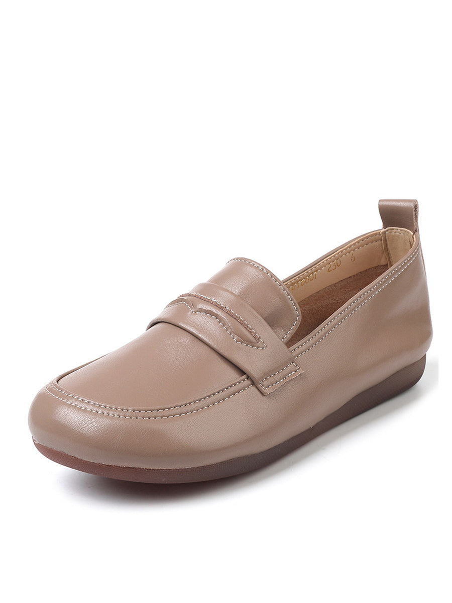 Women Casual Genuine Leather Soft Leather