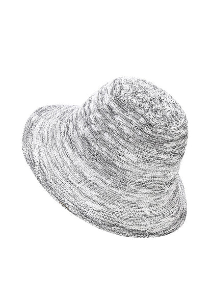 Women Summer Casual Thin Knitted Bucket Hat
