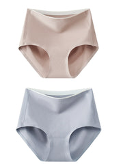 2 Pieces(Purple Khaki)