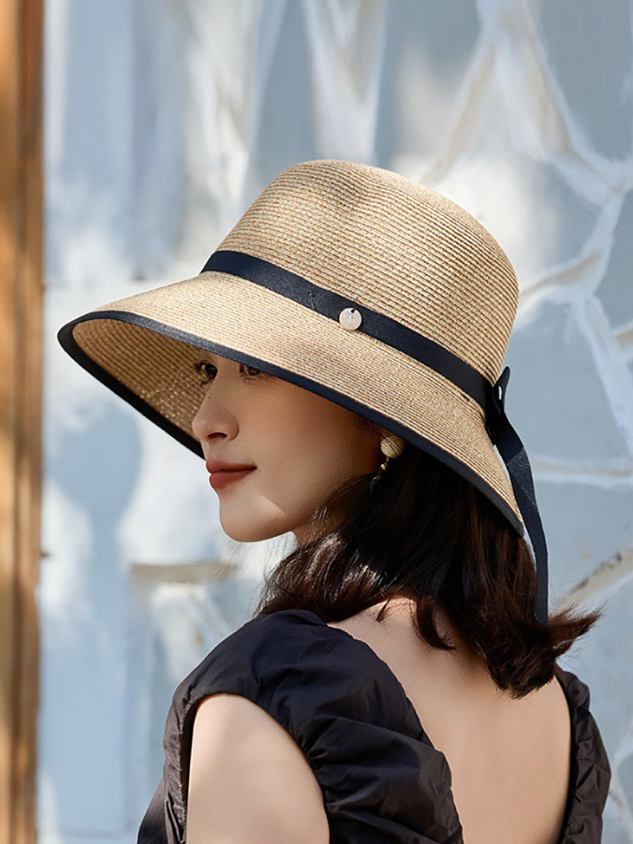 Women Fashion Summer Straw Sun Hat