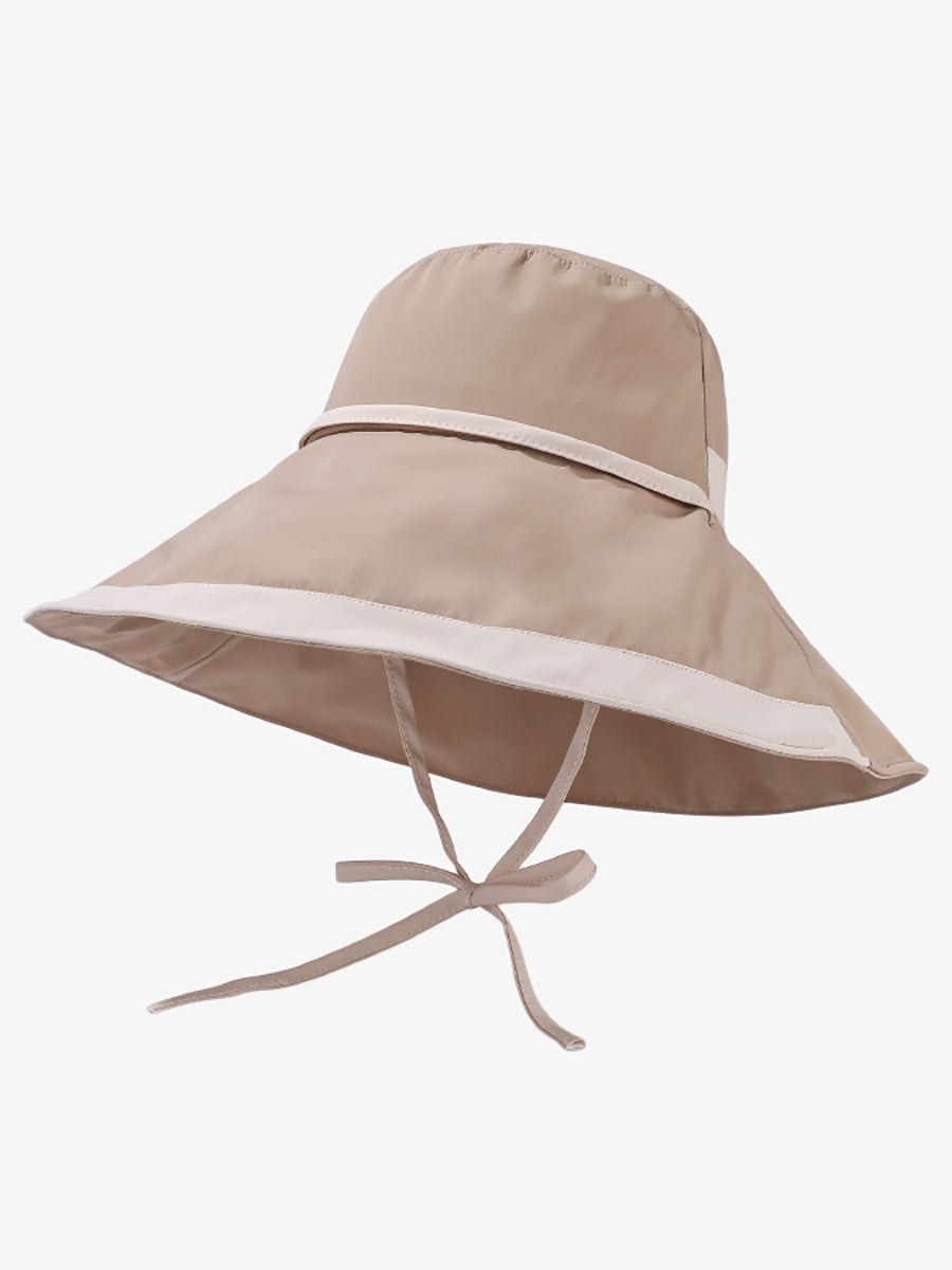 Women Casual Summer Colorblock Sunproof Hat