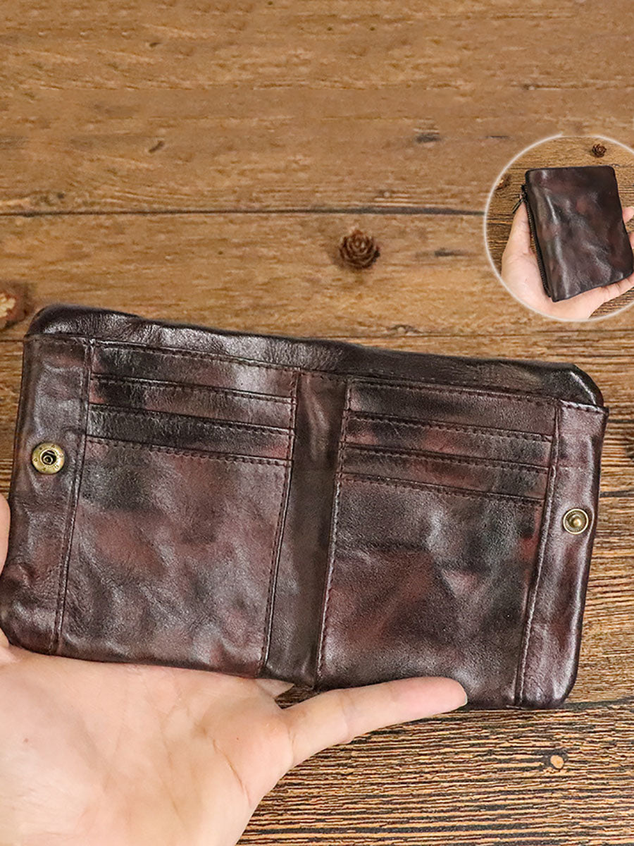 Retro Leather Multifunctional Wallet