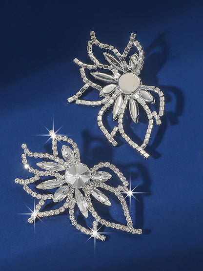 Flower Shape Drop Earrings