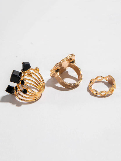 Geometric Rings Accessories