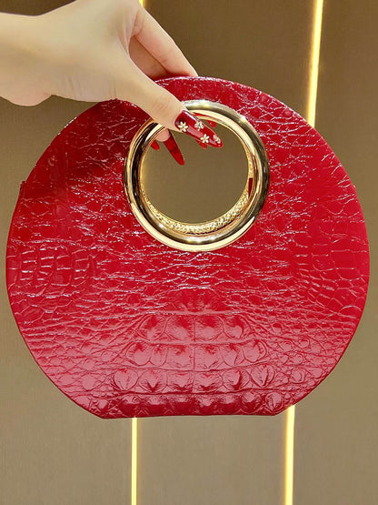 Chains Geometric Crossbody Bags Evening Bags & Clutches