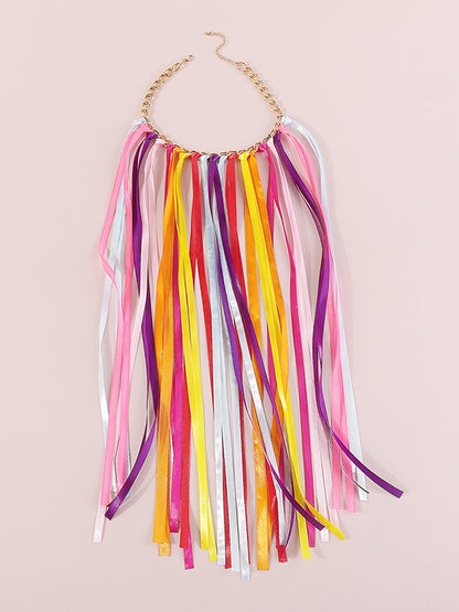 Contrast Color Necklaces Accessories