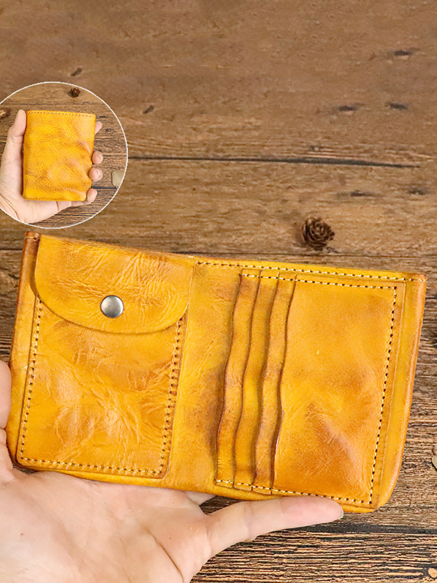 Retro Leather Multifunctional Wallet