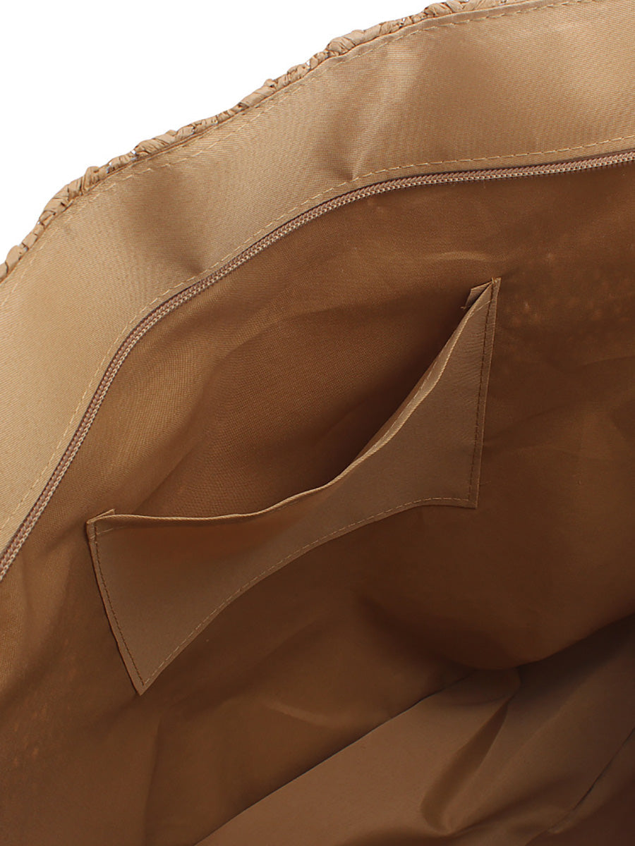 Women Casual Straw Weave Tote Bag