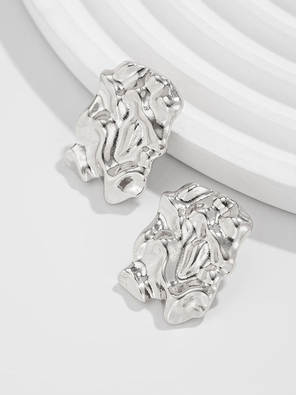 Normcore Geometric Drop Earrings