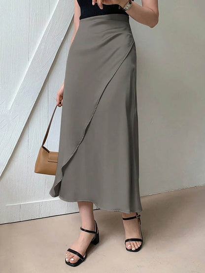 Bodycon Solid Color Skirts Bottoms