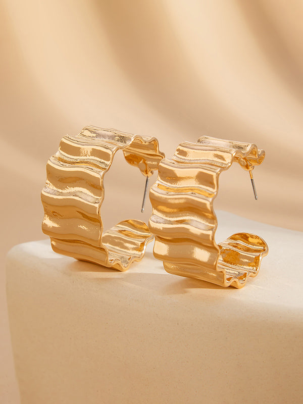 Geometric Drop Earrings