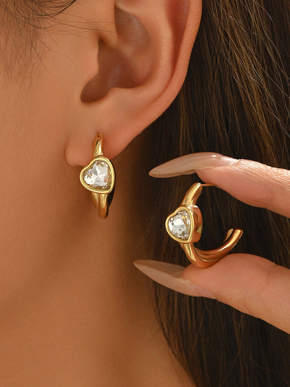 Heart Shape Earrings Accessories