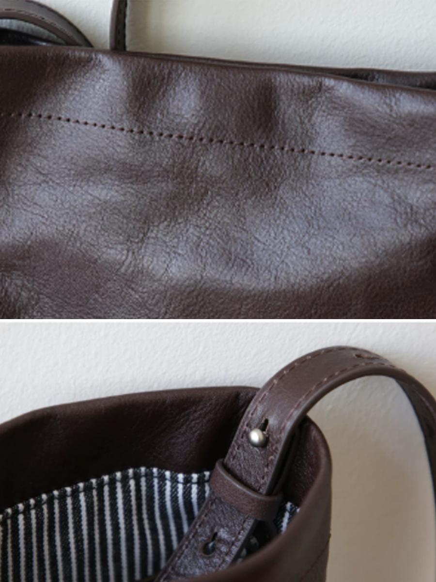 Vintage Soft Leather Shoulder Bag